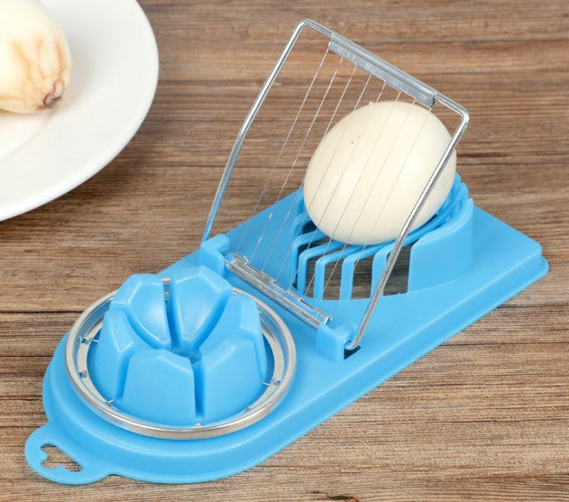 Creative egg slicer kitchen gadget