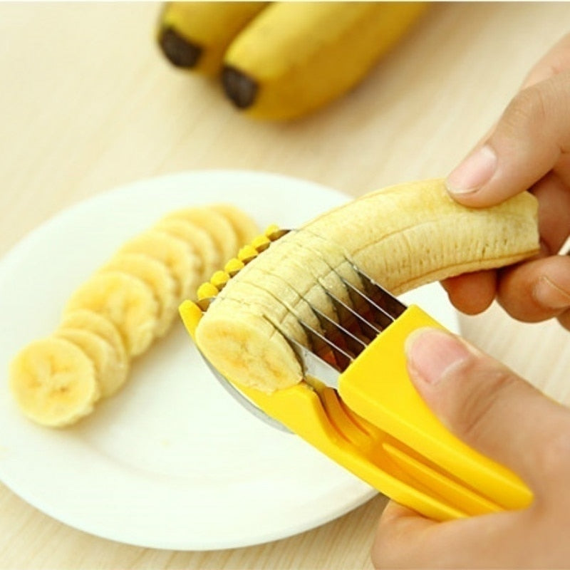 Stainless steel banana cutting machine