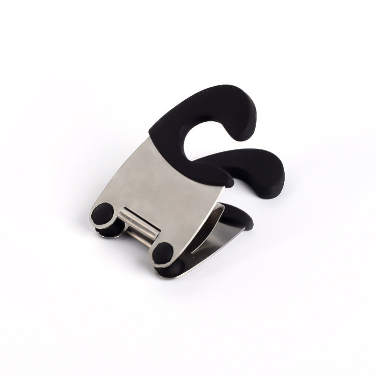 Stainless steel pot with spoon