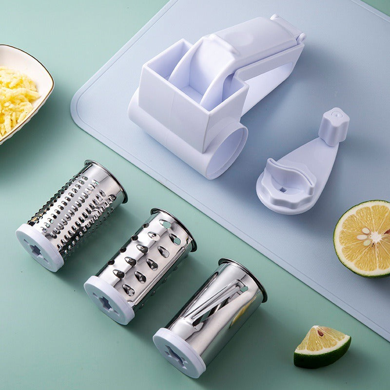 Handheld Mini Rotary Cheese Grater Shredder