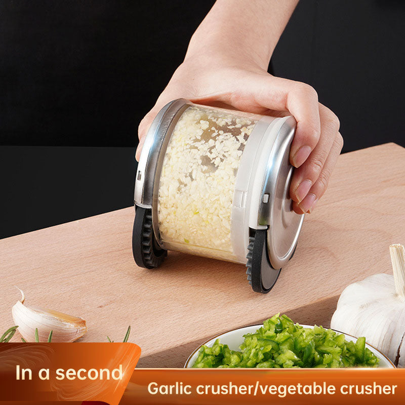 Hand-pulled garlic kitchen magic