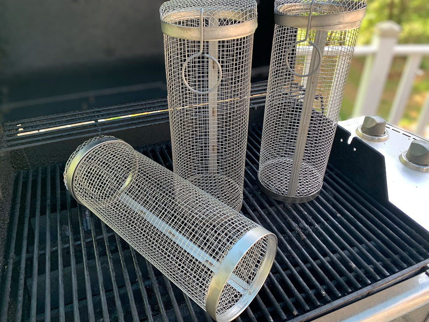Portable OutdoorCamping Barbecue Rack