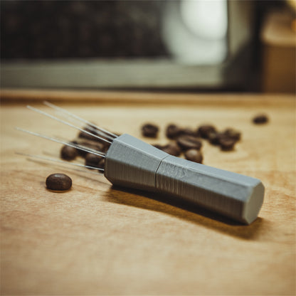 3D Printed Espresso Needles Are Arranged In The Powder Needle To Stir Evenly