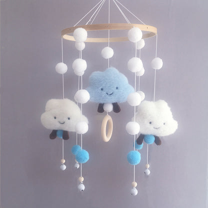 Cloud Hair Ball Wind Chime Decorative Pendant Wall Hanging Ornament