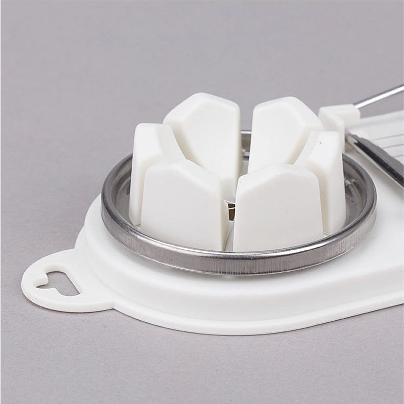 Creative egg slicer kitchen gadget