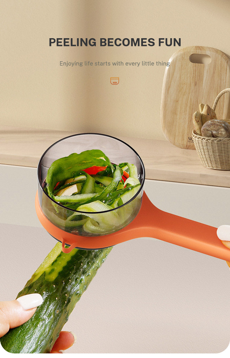 Multi-functional kitchen peeler