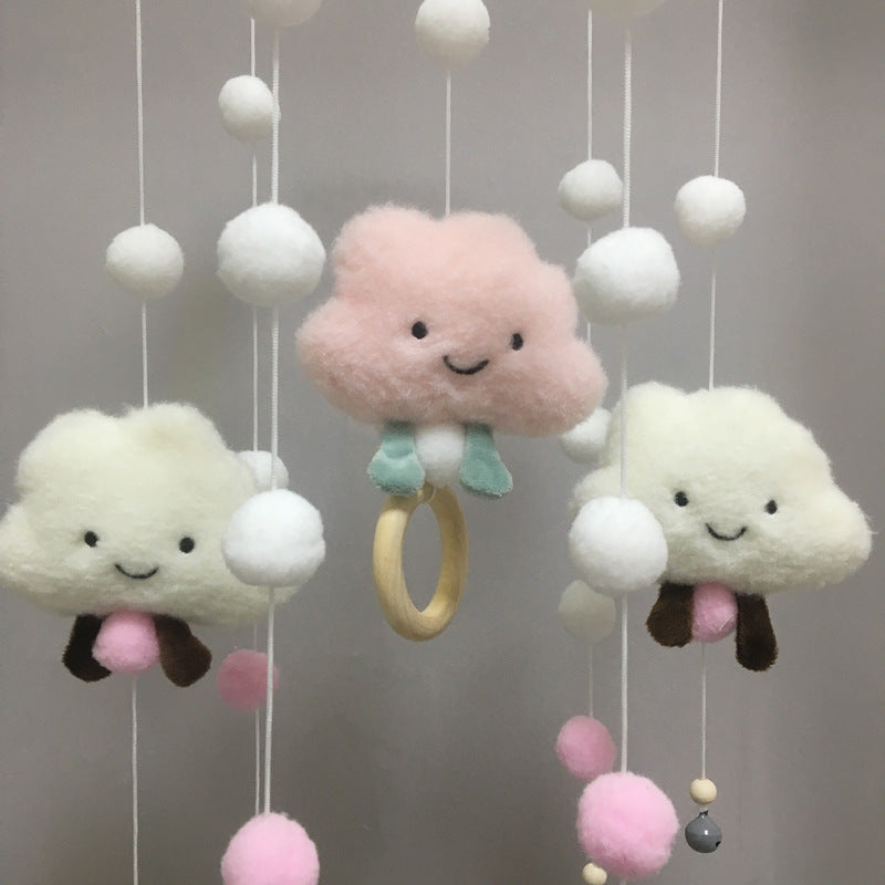 Cloud Hair Ball Wind Chime Decorative Pendant Wall Hanging Ornament