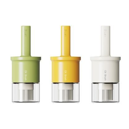Grill Brush with Bottle, High-Temperature Resistant All-in-One