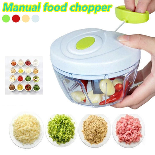 Multifunctional manual garlic press tool