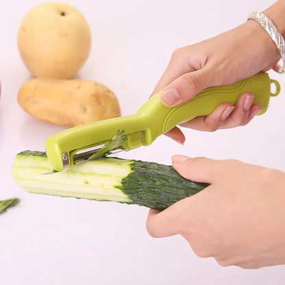 Electric fruit and vegetable paring knife