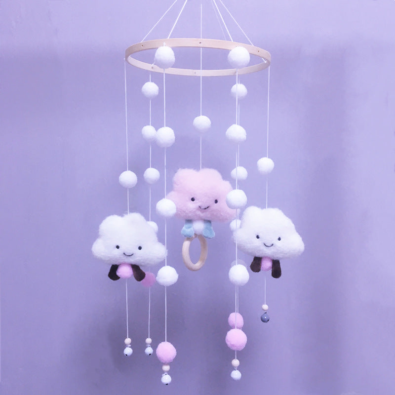 Cloud Hair Ball Wind Chime Decorative Pendant Wall Hanging Ornament