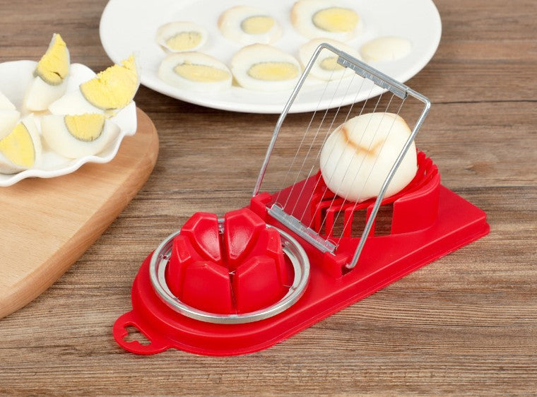Creative egg slicer kitchen gadget