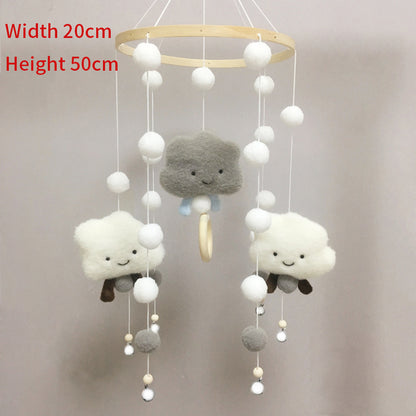 Cloud Hair Ball Wind Chime Decorative Pendant Wall Hanging Ornament