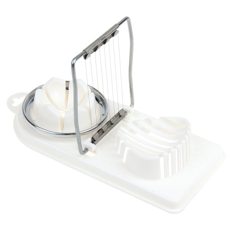 Creative egg slicer kitchen gadget